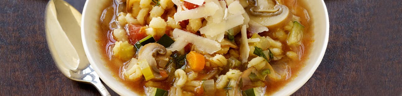 Italian-Inspired Vegetable Barley Soup