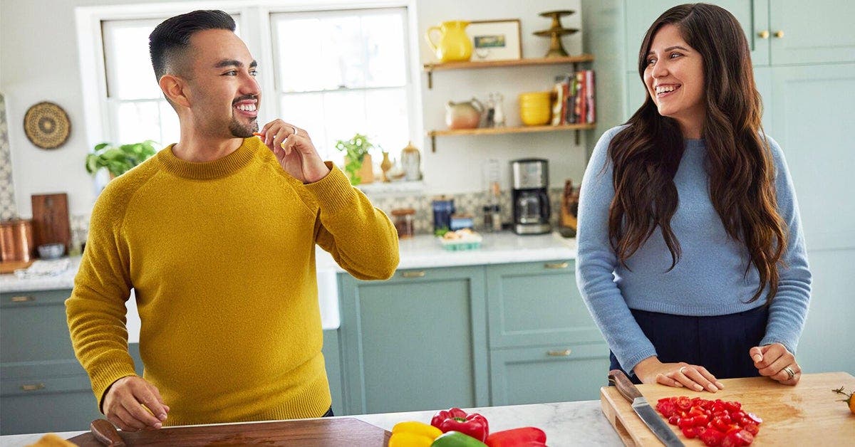 Plan de repas pour deux