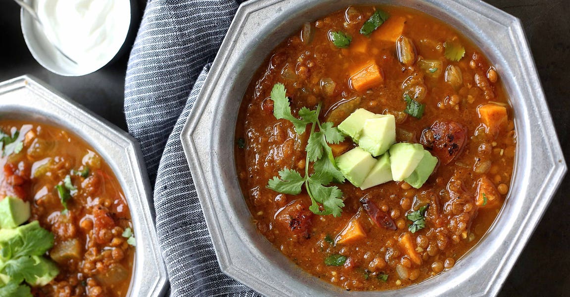 Mexican Lentil Soup