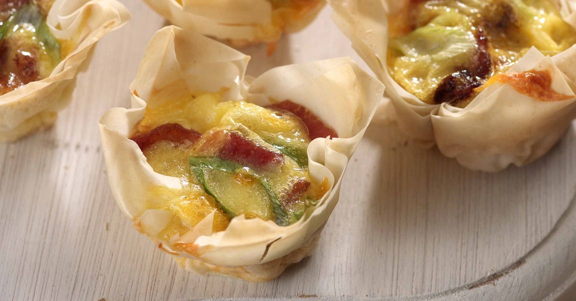 1 SmartPoints Mini Quiches Three Ways