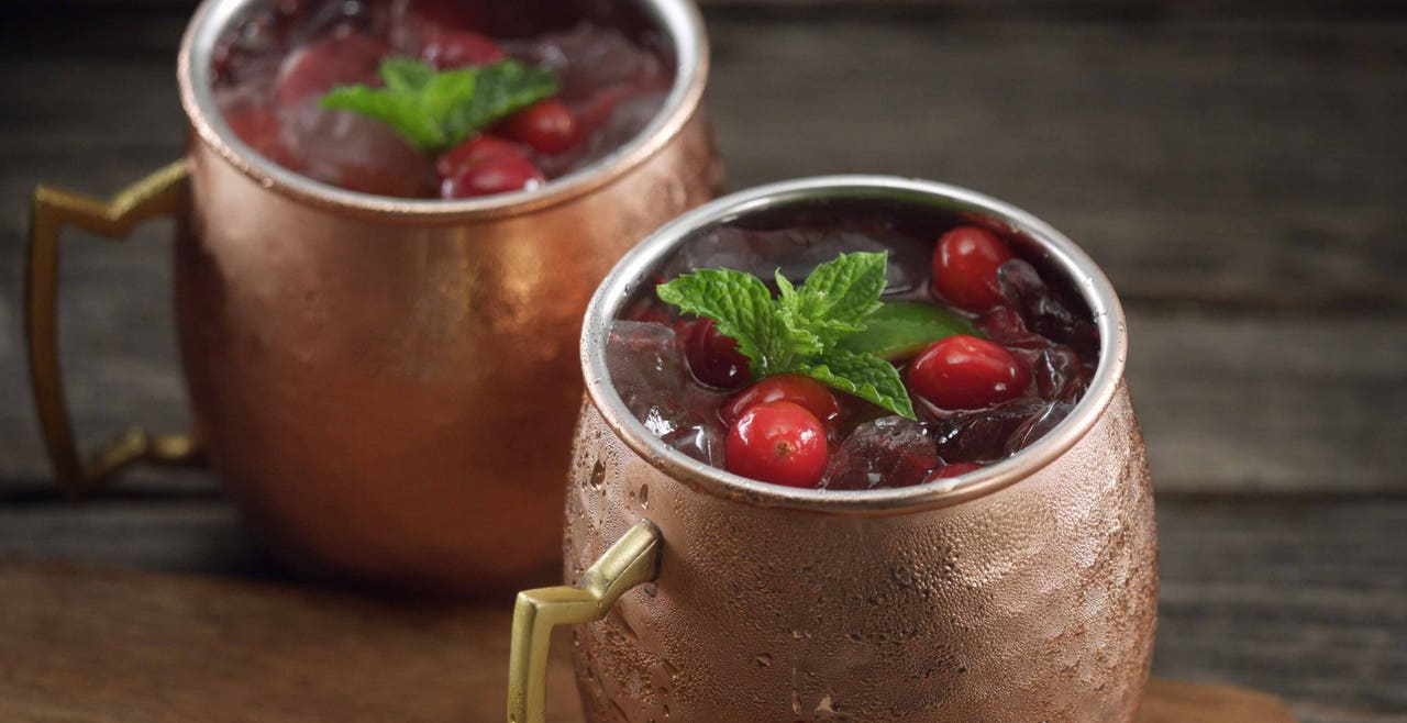 Cranberry Moscow Mule