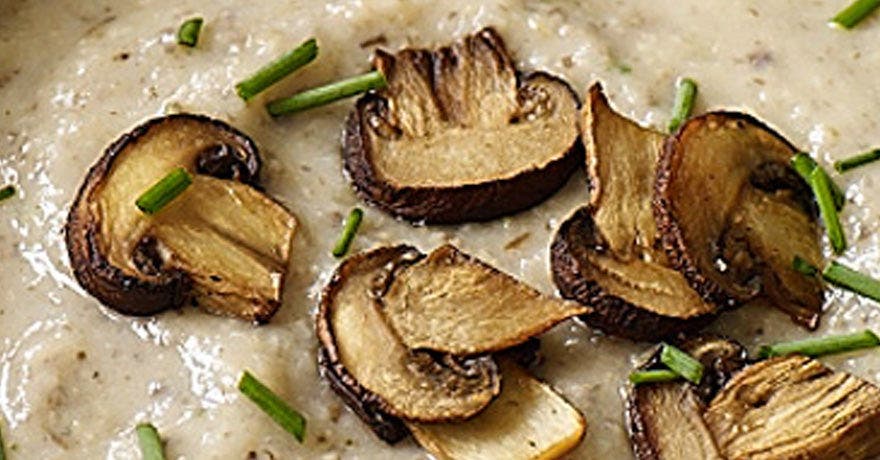 Bisque de champignons