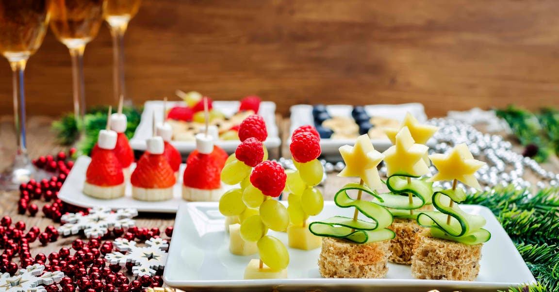 Festin du Nouvel An composé d’aliments ZéroPoint