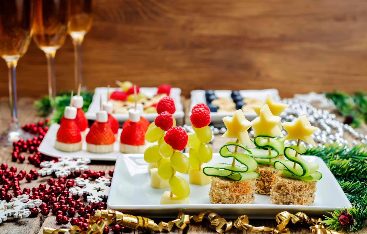 Festin du Nouvel An composé d’aliments ZéroPoint