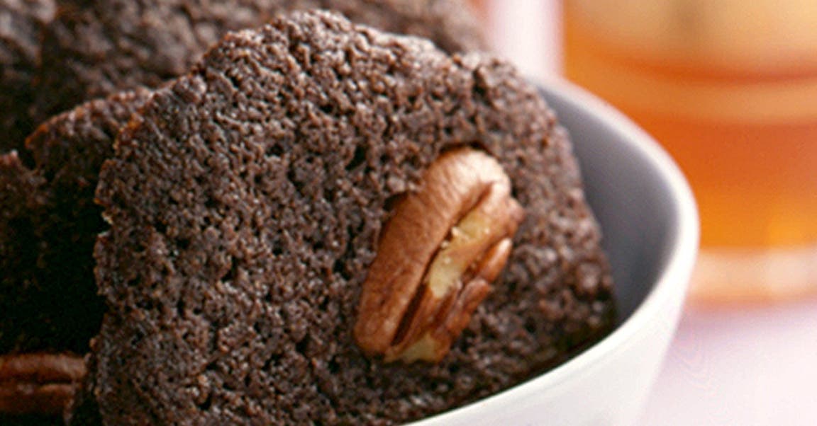 Biscuits fins au chocolat et aux noix de pécan