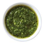 22 ml (1 1/2 c. à soupe) de pesto à teneur réduite en matières grasses 22 ml (1 1/2 c. à soupe) de pesto à teneur réduite en matières grasses