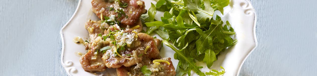 Piccata de porc citronné