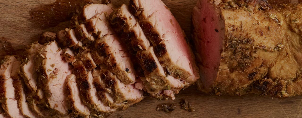 Spice-Crusted Roast Pork Tenderloin