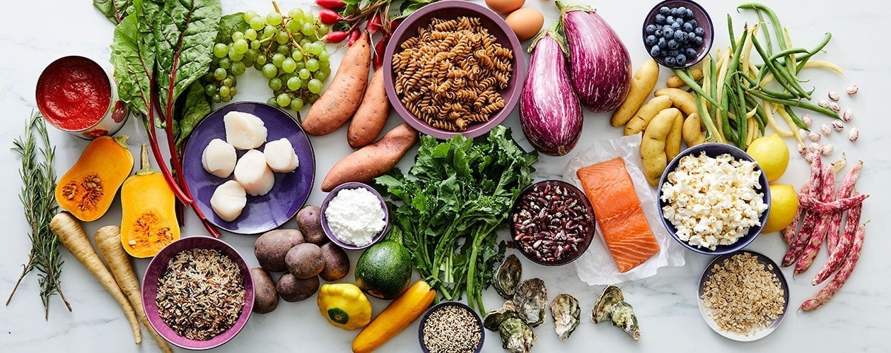 La liste complète des aliments ZéroPoint pour le plan mauve