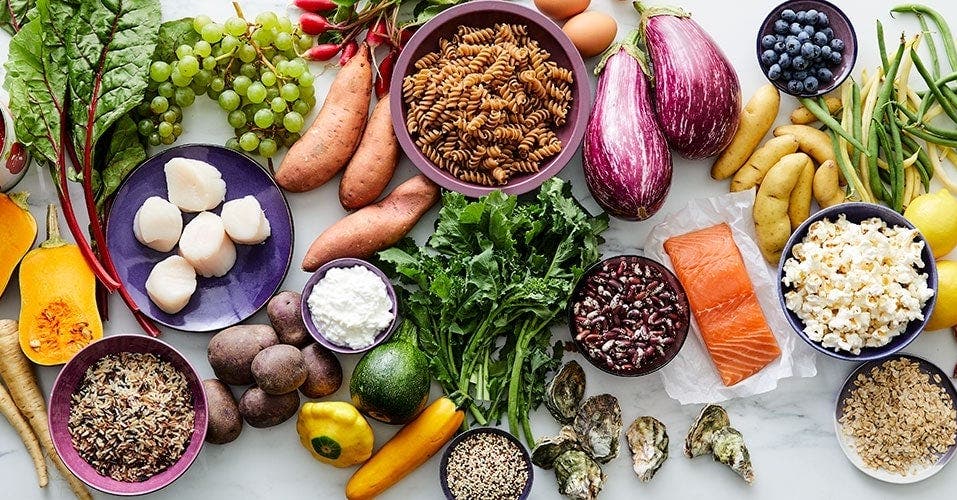 La liste complète des aliments ZéroPoint pour le plan mauve