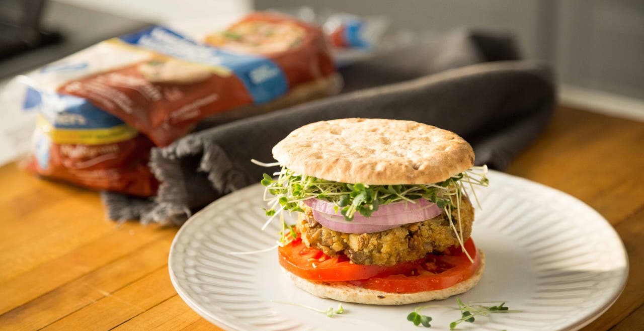 Hamburgers au quinoa et aux lentilles