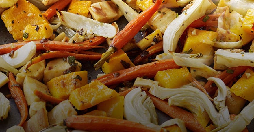 Légumes d'hiver rôtis