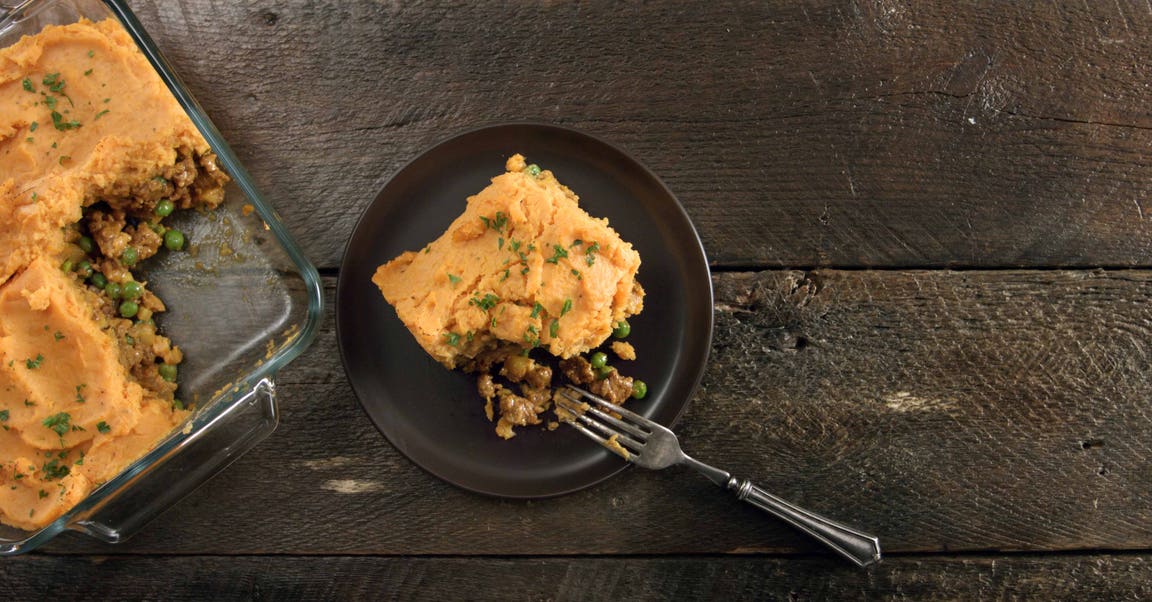 <strong>Sweet Potato Shepherd's Pie</strong>