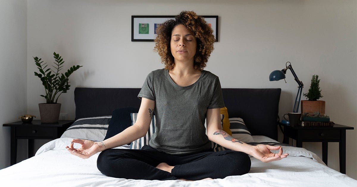 Can meditating before bed help you sleep?