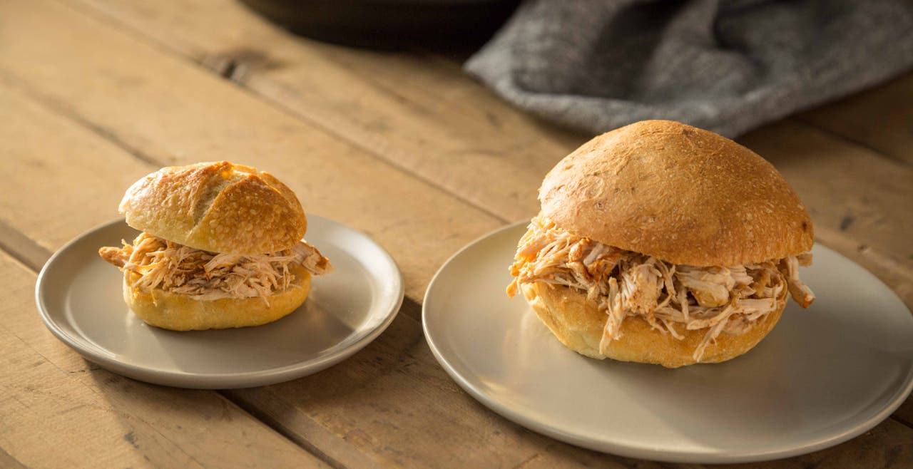 Mini Pulled Turkey Sliders
