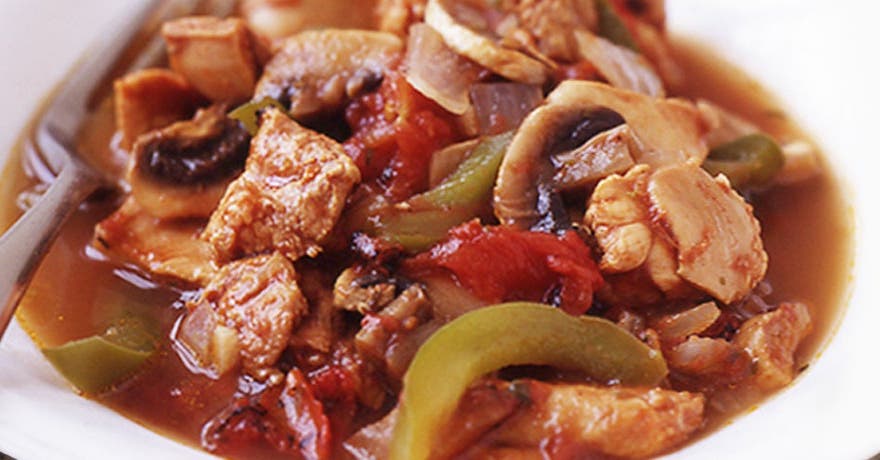 Slow Cooker Chicken Cacciatore