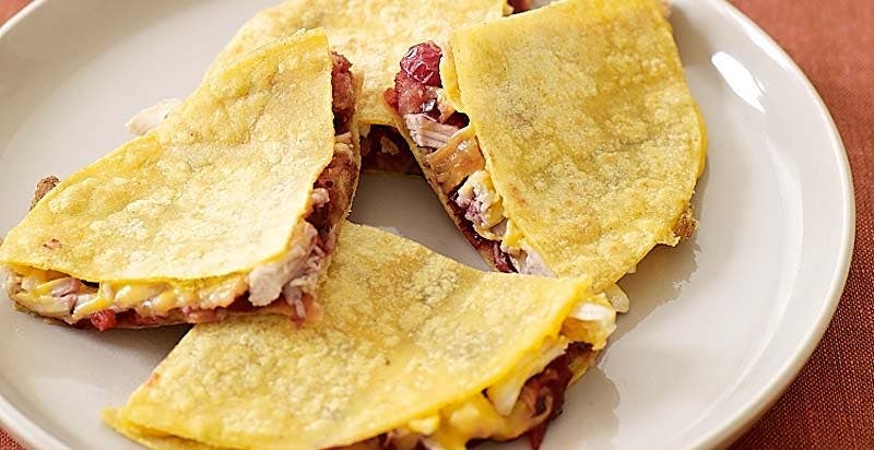 <strong>Thanksgiving Quesadillas</strong>