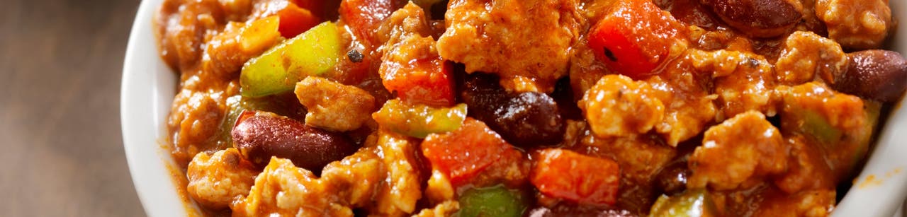 Chili de dinde consistant