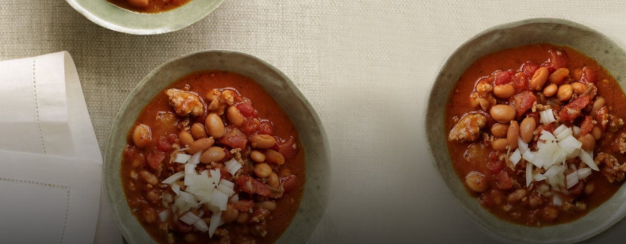 Chili de dinde à la mijoteuse