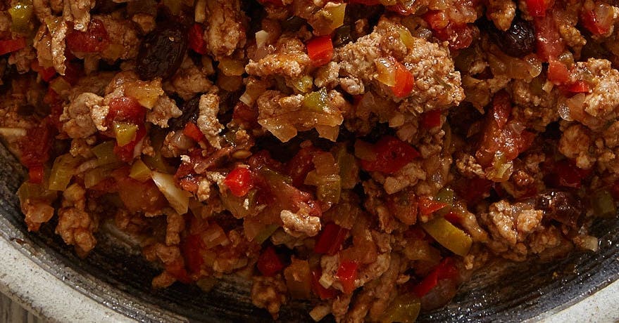 Picadillo à la dinde