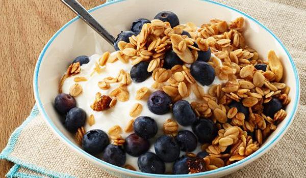 Yogourt aux bleuets