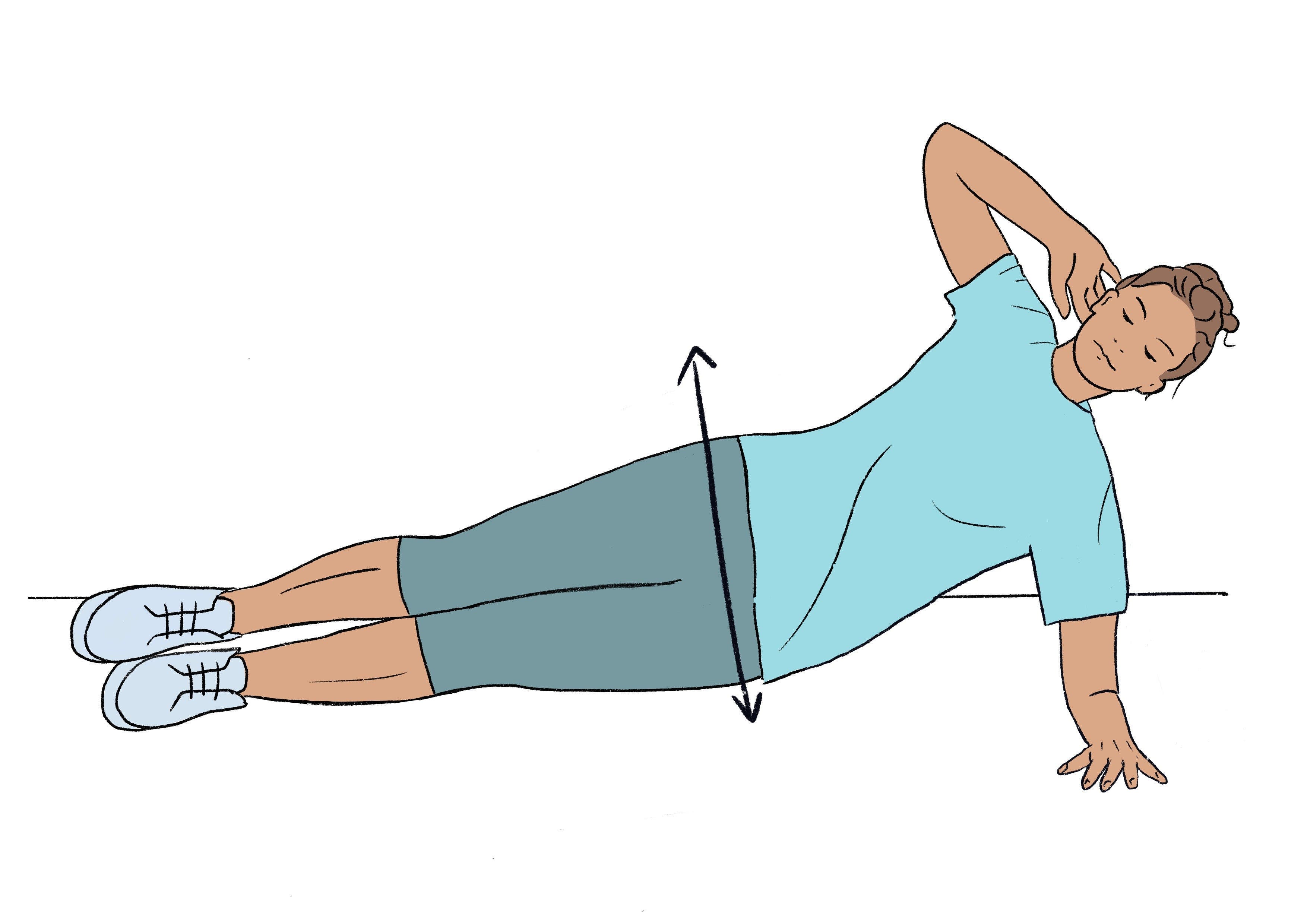 Side Plank + Hip Dips (1)