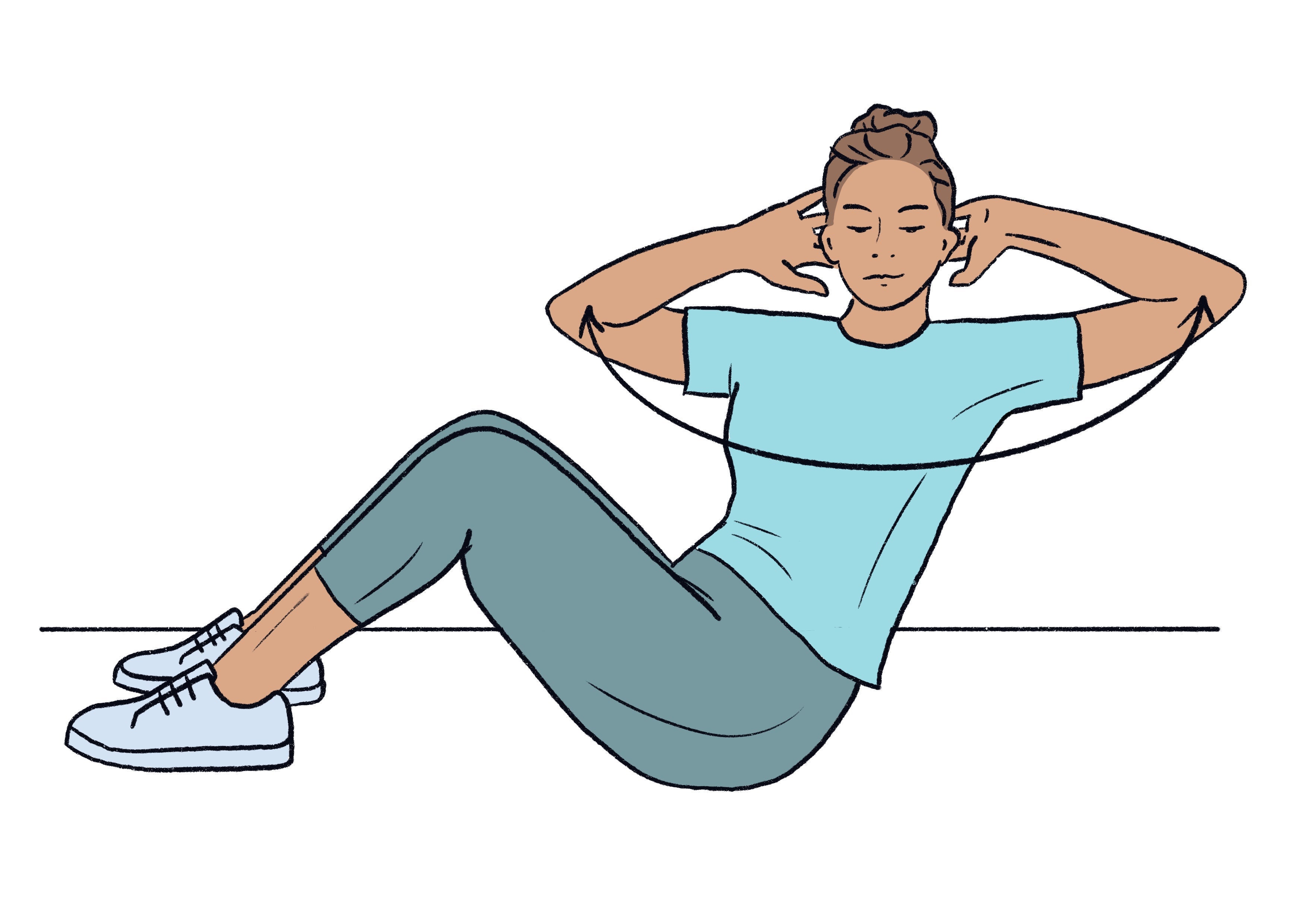 Sit-up obliques Sit-up obliques