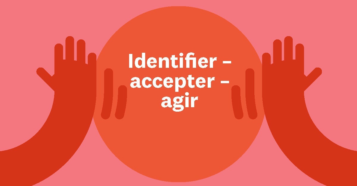 Identifier – accepter – agir 