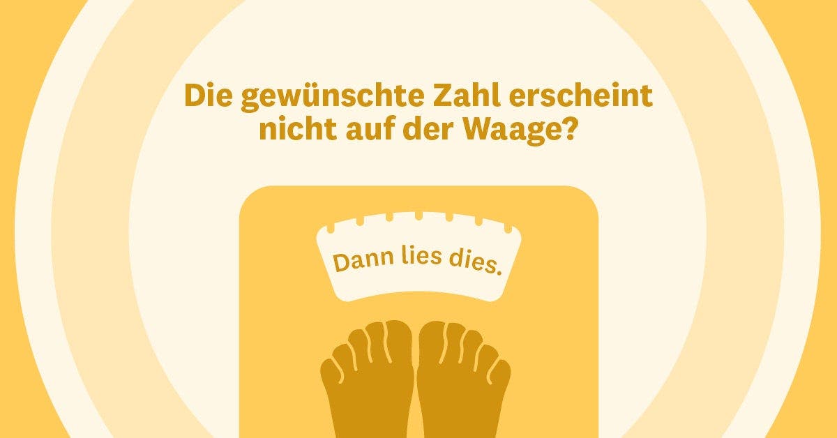 Was, wenn die gewünschte Zahl nicht auf der Waage steht?