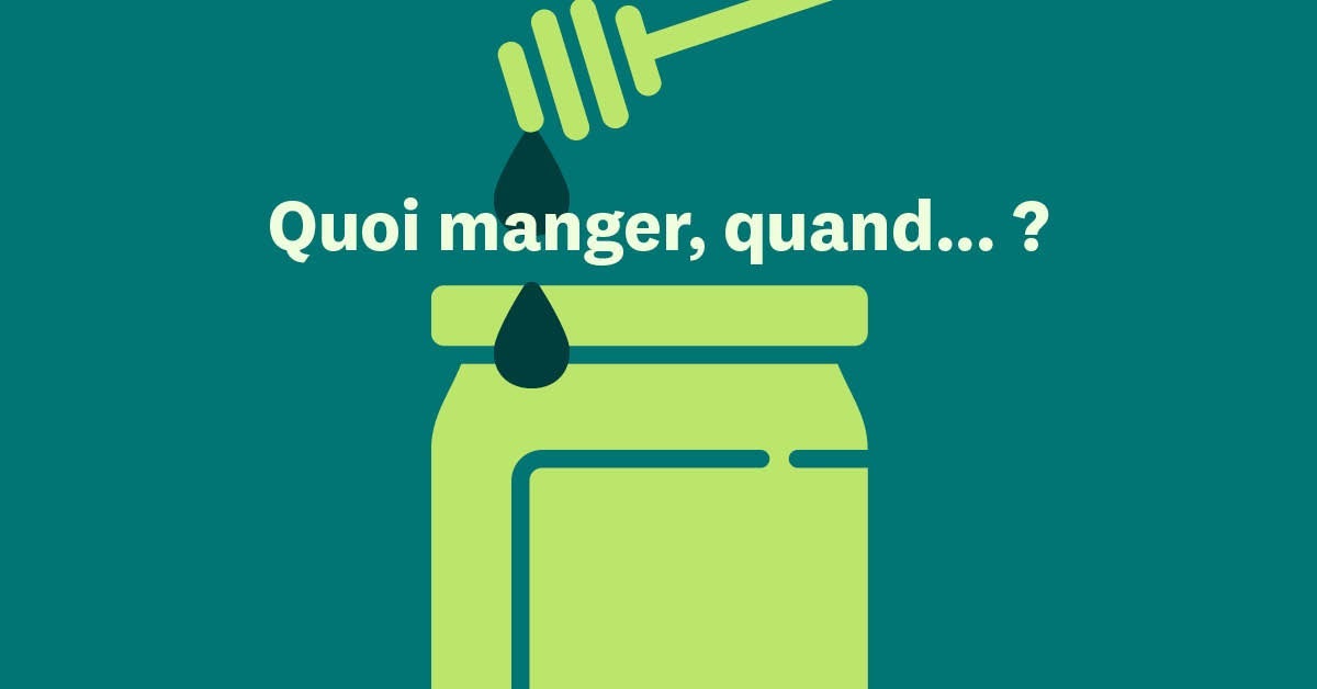 Quoi manger, quand... ?