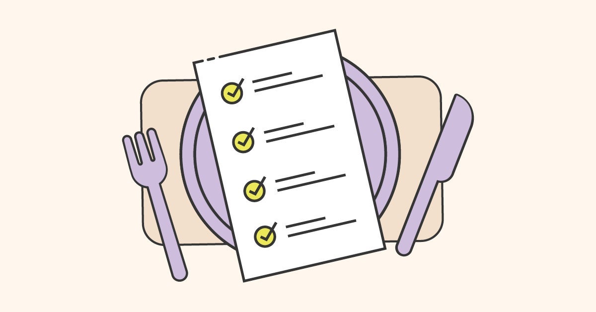 Mahlzeiten planen in 4 einfachen Schritten