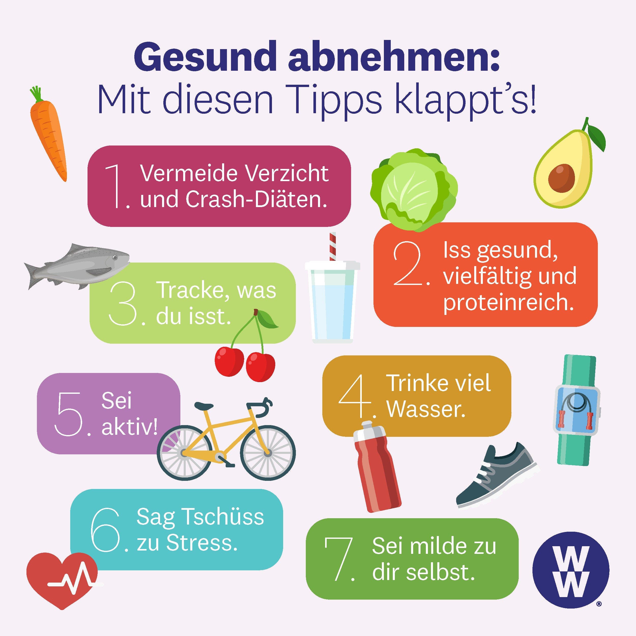 Gesund abnehmen: 7 Tipps zum Abnehmen