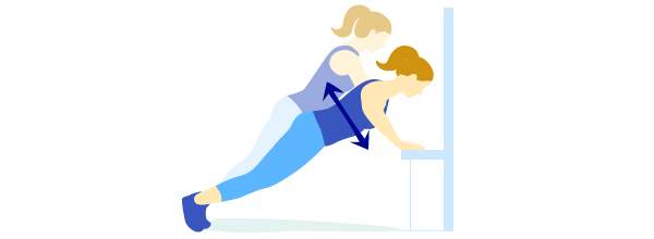 Stuhl- oder Bankliegestütz/Chair/Bench Push-up Stuhl- oder Bankliegestütz/Chair/Bench Push-up