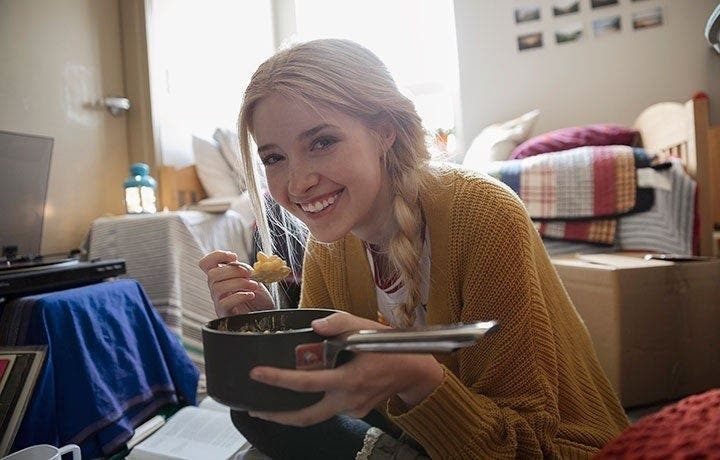 6 Ernährung­stipps für Studenten