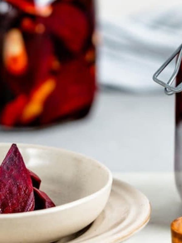 Des betteraves rouges fermentées