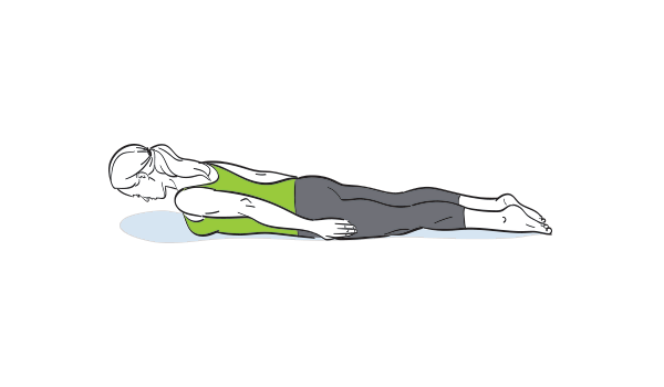 Exercice de Pilates: flèche