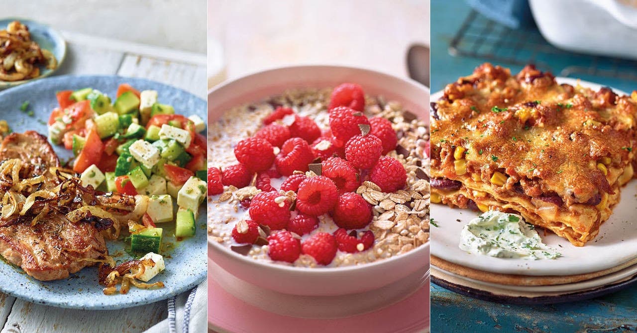 Une semaine avec WeightWatchers® - Planning de repas pour la famille