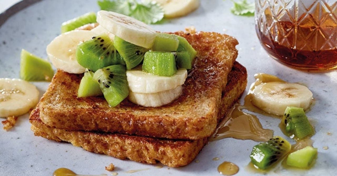 French Toast aux fruits et au sirop d'érable