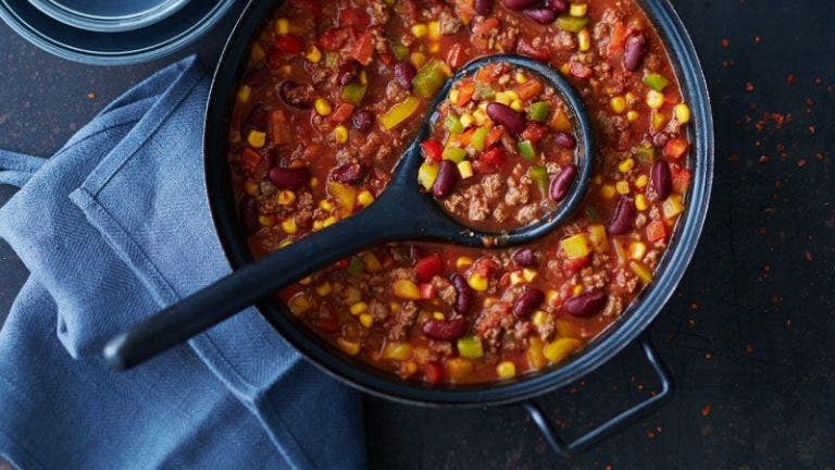 Ein Topf Chili con Carne