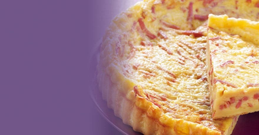 Quiche Lorraine sans pâte