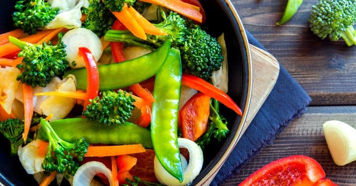 Souper à base de légumes