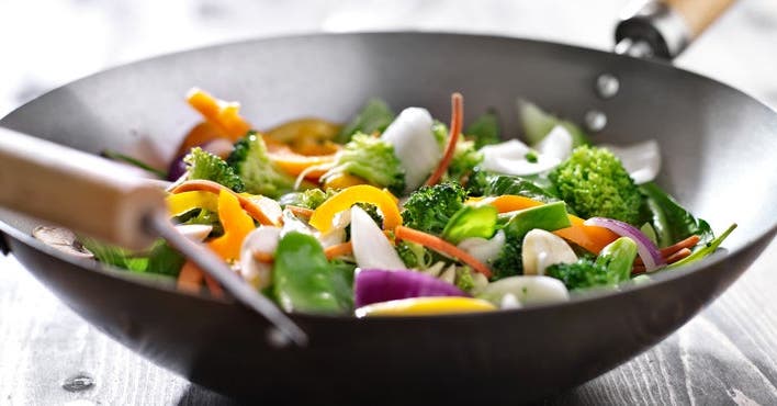 Recettes avec le wok