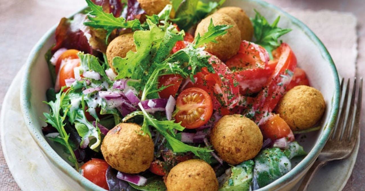 Salade de falafels