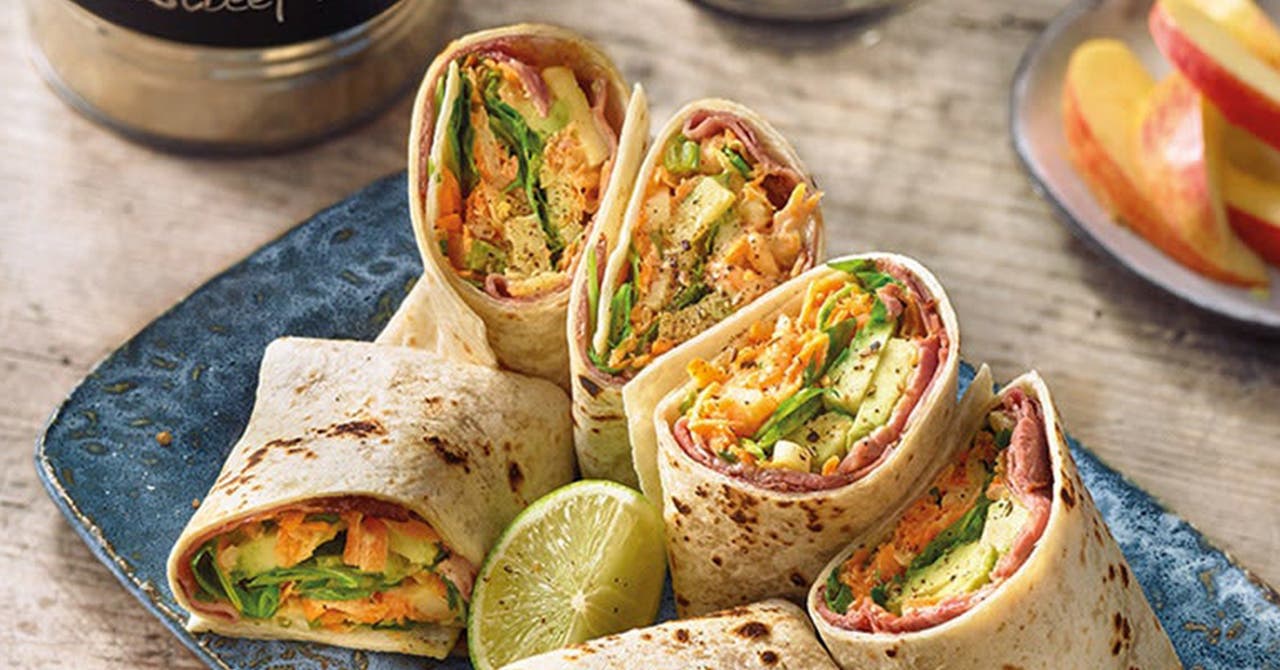 27 délicieuses recettes de wraps sains, faits maison