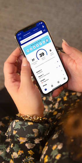 Vorschau der PersonalPoints in der App