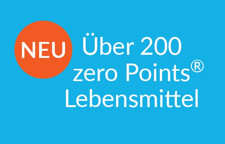 Wow, diese Lebensmittel haben 0 Punkte