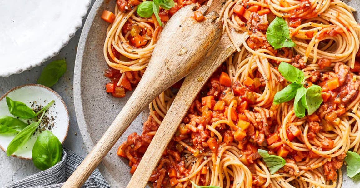 Vegane Spaghetti alla bolognese