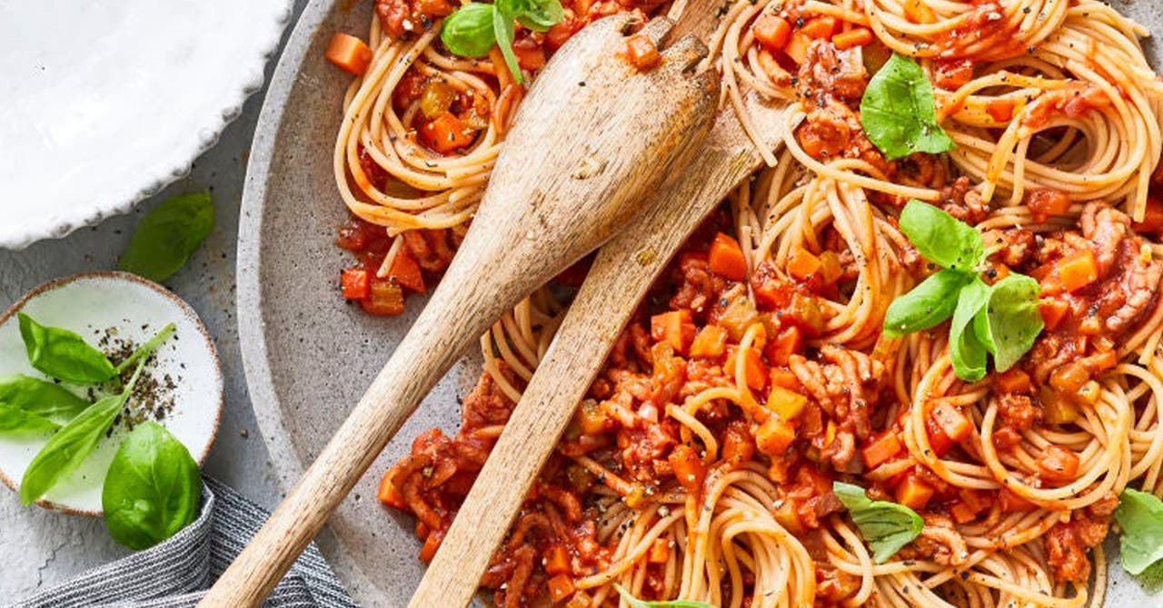 Vegane Spaghetti alla bolognese