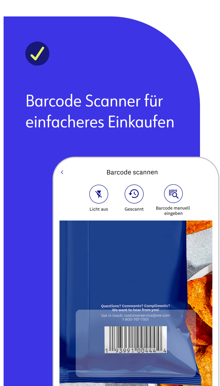 Barcode Scanner für einfacheres Einkaufen
