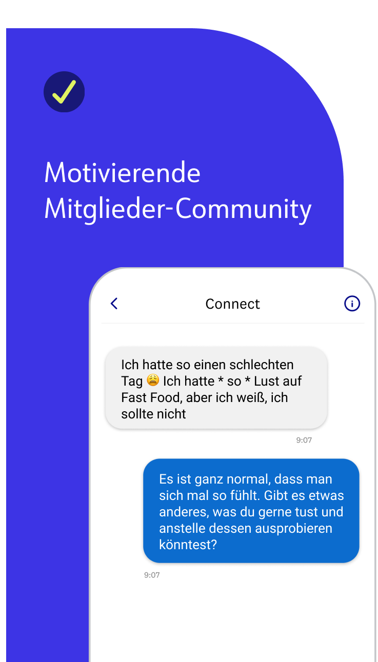 Motivierende Mitglieder-Community